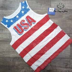 Arizona Jean Co. American Flag Tank Top Size S (7/8)